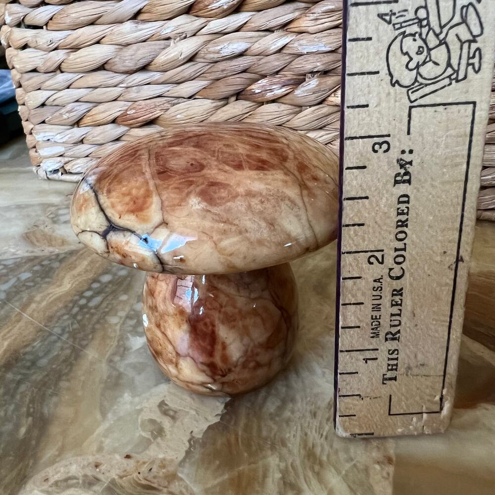 Mushroom Stone Paperweight - Picture 6 of 7